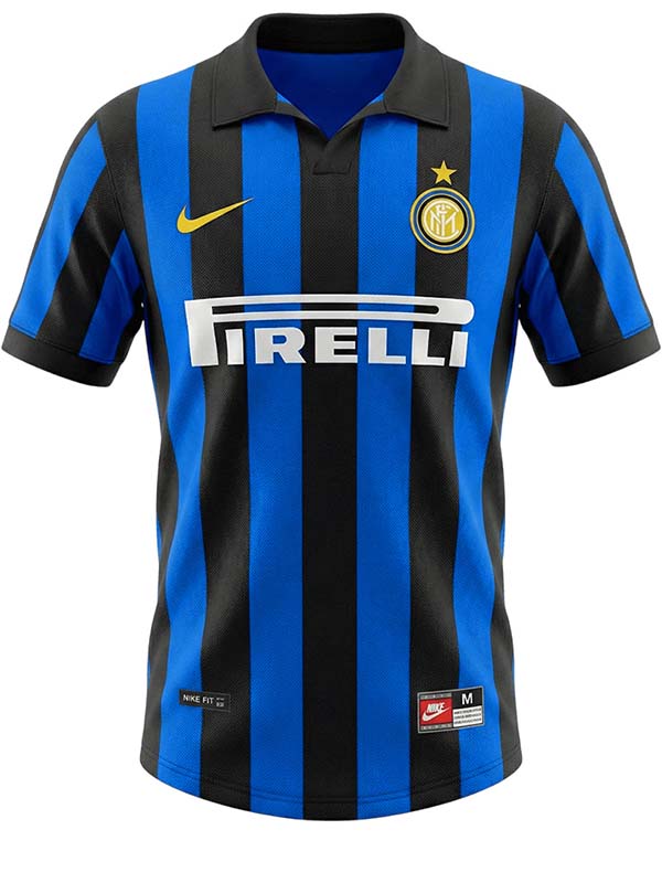 Inter milan home retro jersey mens soccer shirt 1998-1999